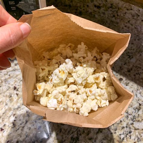 Microwave Popcorn In A Paper Bag Trimazing