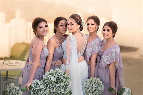 Bridesmaids Kandyan In 2021 Bridal Dresses Bridal Wedding Dresses