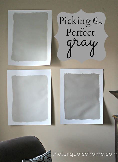 Lightened surrounding walls for contrast this paint color with lighter greige inspired colors. Picking the Perfect Gray Paint {Revere Pewter} | Paint ...