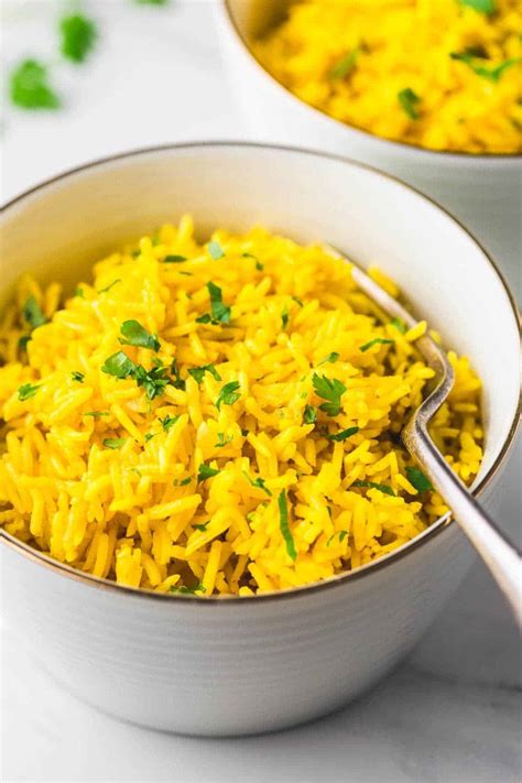 Perfect yellow rice recipe| how to make yellow rice. Easy Turmeric Rice Recipe - Little Sunny Kitchen
