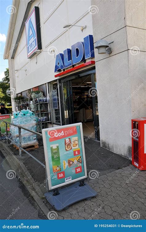German Aldi Grocery Atore In Copenhagen Denmark Editorial Photo Image