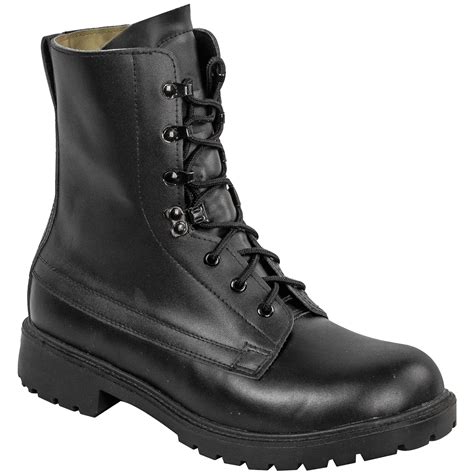 highlander ranger assault boots tactical leather combat mens army footwear black ebay