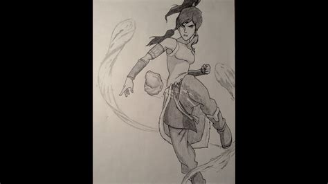 How To Draw Korra Awesome The Legend Of Korra Youtube