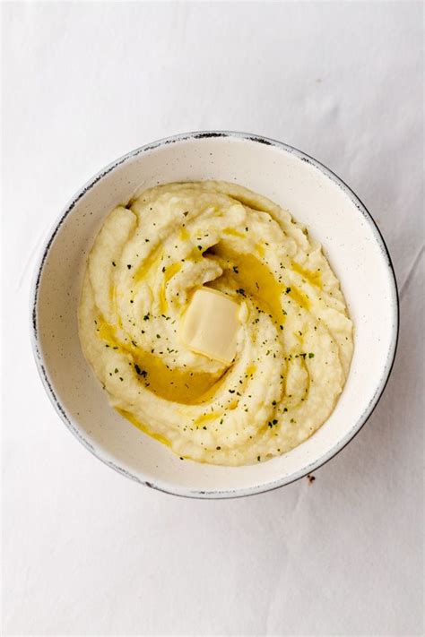 Easy Healthy Vegan Garlic Cauliflower Mashed Potatoes Recipe Gluten
