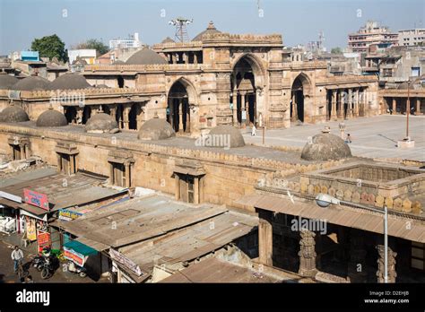 Jama Masjid Ahmedabad Gujarat India Stock Photo Alamy