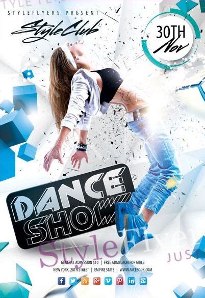 Dance Show Free Psd Flyer Template Psdflyer