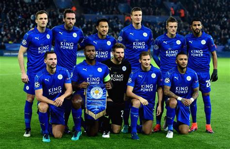 Leicester City 2016 Lineup