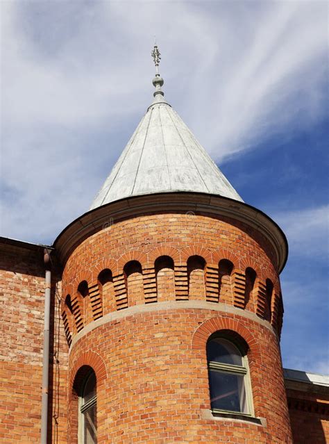 Old Brick Tower In Umea City Center Stock Photo Image Of Brick