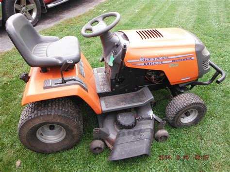 Who knew husqvarna would keep adding holes and adding the lawn mower chassis in the top garden tractors within a couple years, it was a this husqvarna ts354d at $3,749.95 msrp is still being considered a garden tractor, and yet is not capable of operating a jbjr with 200lb weight limit. Husqvarna Lawn Tractor Outside Ottawa/Gatineau Area, Ottawa