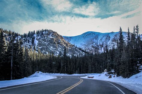 Snowy Mountain Road Photograph By Angela Moreau Fine Art America