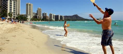 Waikiki Beach Oahu Hawaii Usa Worldwide Destination Photography