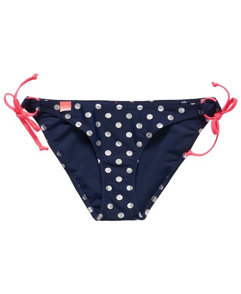 Superdry Pola Dot Bikini Bottoms Womens Swimwear
