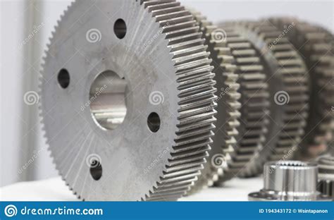 Industrial Gear Spare Parts For Heavy Machine Stock Photo Image Of