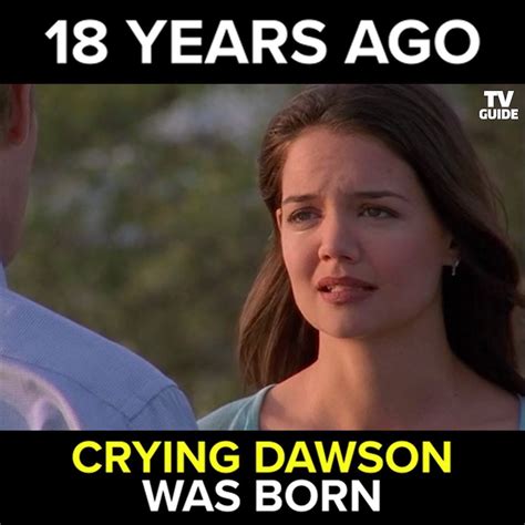 Dawson Creeks Ugly Cry Aired 18 Years Ago Who Remembers What Became The Best Meme Ever