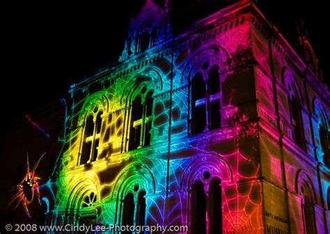 The northern lights, of course, refers to the natural phenomenon whereby shafts of coloured light can be seen, for a short time, in the night sky. Adelaide Festival Northern Lights 2008 | Taken at the ...