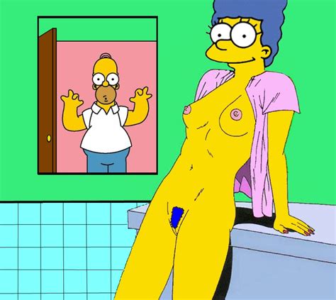 Rule 34 Breasts Clothes Color Female Homer Simpson Human Indoors Male