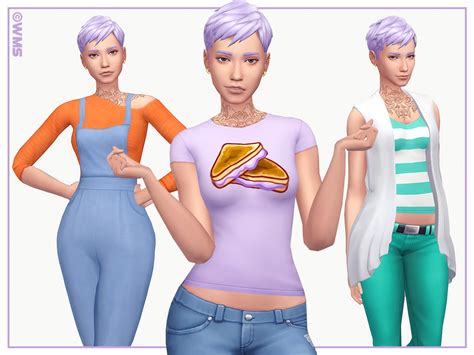 Sims 4 Ccs The Best Accessory Tops By Wildlyminiaturesandwich