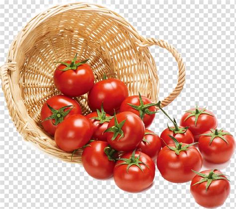 الطماطم على سلة ، عصير الطماطم الكرز الطماطم الغذاء العضوي الخضروات