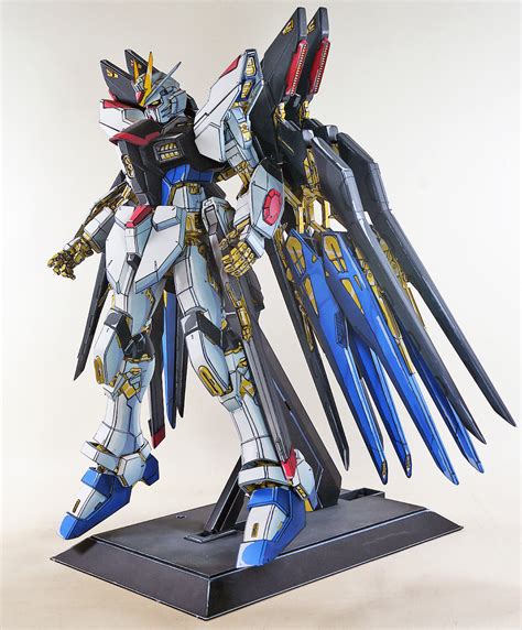 Gundam Guy Pg 160 Strike Freedom Gundam Anime Style Painted Build