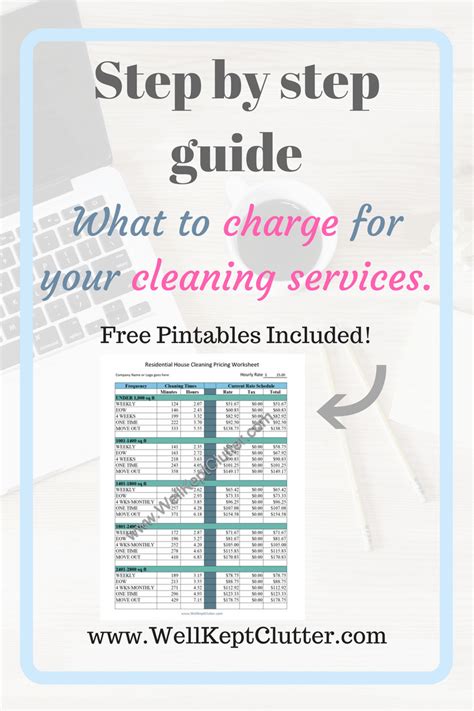 charge  house cleaning services