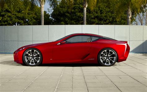 The Lexus Lf Lc Hybrid Sports Car Concept At Naias Exposed