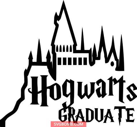 hogwarts graduate svg Harry Potter Château, Harry Potter Clip Art