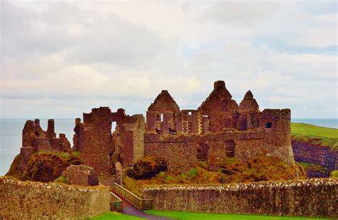 Dunluce Castle Northern Ireland And Connection With Macdonnells Ire