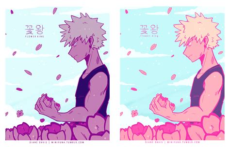 Flower King Bakugo Miniyunart