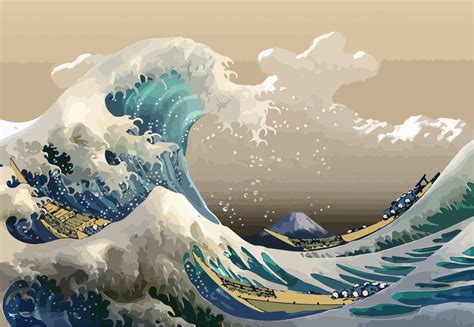 The Great Wave Off Kanagawa Hd Wallpapers Wallpaper Cave