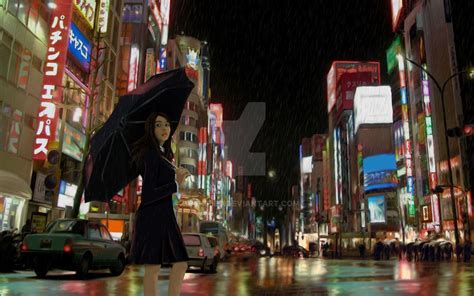 Tokyo Rain Wallpapers Top Free Tokyo Rain Backgrounds