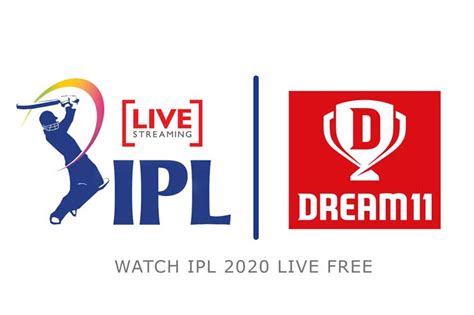 Now there are many live ipl streaming sites free. How to watch IPL live free: Dream11 IPL Live Streaming Free