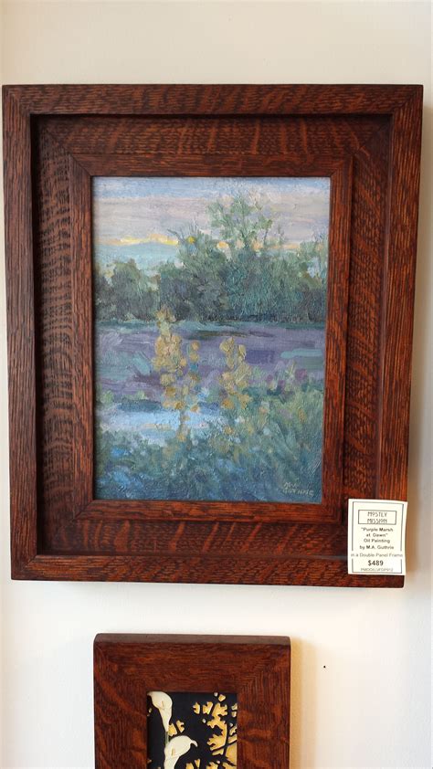 Browse a large selection of oak photo frames and wall frames for sale, including a variety of poster frames, shadow boxes and collage picture frames. Quarter-sawn oak double panel photo frame | Picture frame ...