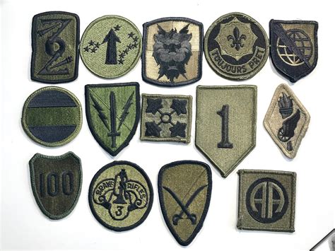 Army Uniform Patches