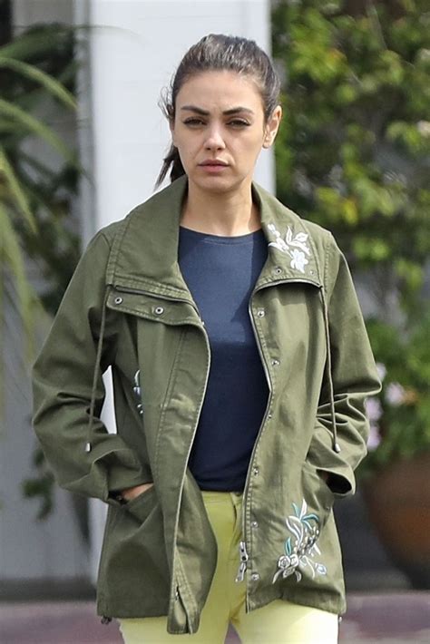 Mila Kunis Street Style Clicks At Out In Los Angeles March 242019