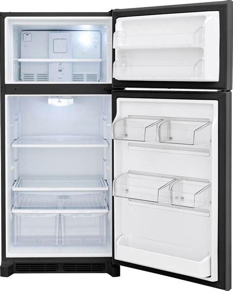 Customer Reviews Frigidaire Gallery 18 3 Cu Ft Top Freezer Refrigerator Fgtr1842td Best Buy