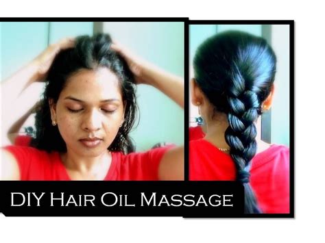 How To Apply Oil And Massage Hair For Strong And Healthy Hair Reduces Hair Fall Youtube
