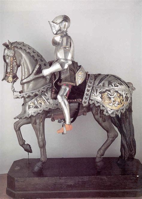 Horse Armor Horse Armor Of Maximilian I And Horsemans Armor Of Horse