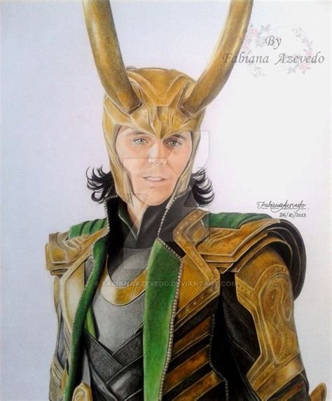 Loki The God Of Mischief By Fabianaazevedo On Deviantart Loki Drawing