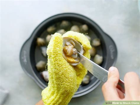 How To Shuck Clams 12 Steps With Pictures Wikihow