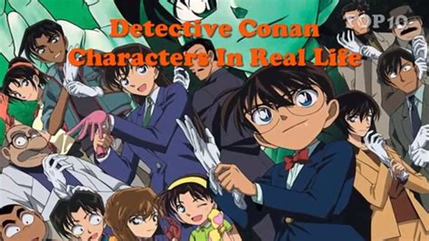 Detective Conan Characters Anime Poster My Hot Posters Ph