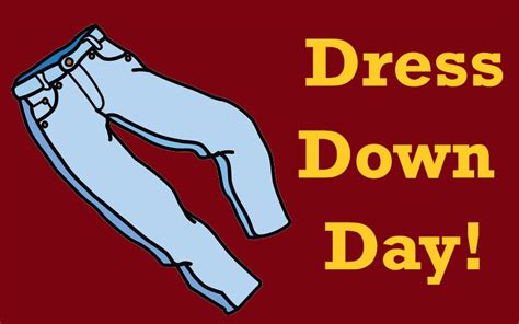 Dress Down Day Clipart 10 Free Cliparts Download Images On Clipground