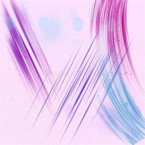 Abstract Painting Purple Red Blue Lines Background Curves Wallpaper