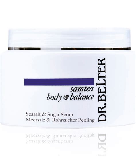 Dr Belter Body Scrub Sea Salt And Cane Sugar Samtea Body And Balance Seasalt Sugar Scrub Ml