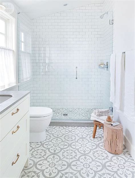 Modern Rustic Farmhouse Style Master Bathroom Ideas Bathrooms Remodel Bathroom Floor Tiles