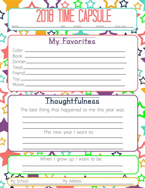 Making New Years Resolutions With Your Kids Free Printable Worksheets