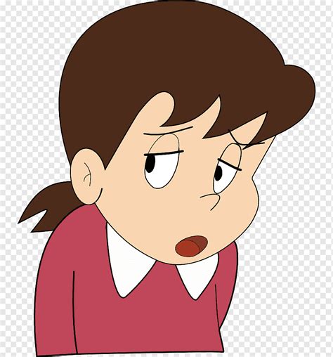 shizuka minamoto doraemon desenhos animados nobita nobi doraemon mamífero criança rosto png