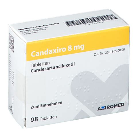 Candaxiro 8 Mg Tabletten 98 St Shop