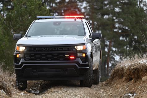 2023 Chevy Silverado Ppv Debuts As Ford F 150 Police Responder Rival