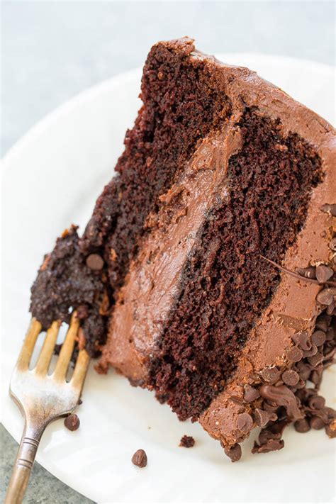 Best Ever Chocolate Ganache Cake Recipe Averie Cooks B
