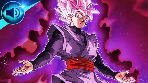 Dragon Ball Super Goku Black Super Saiyan Rose Aura Sound Effect